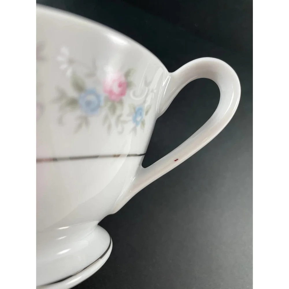M Fine China rosemary pattern
